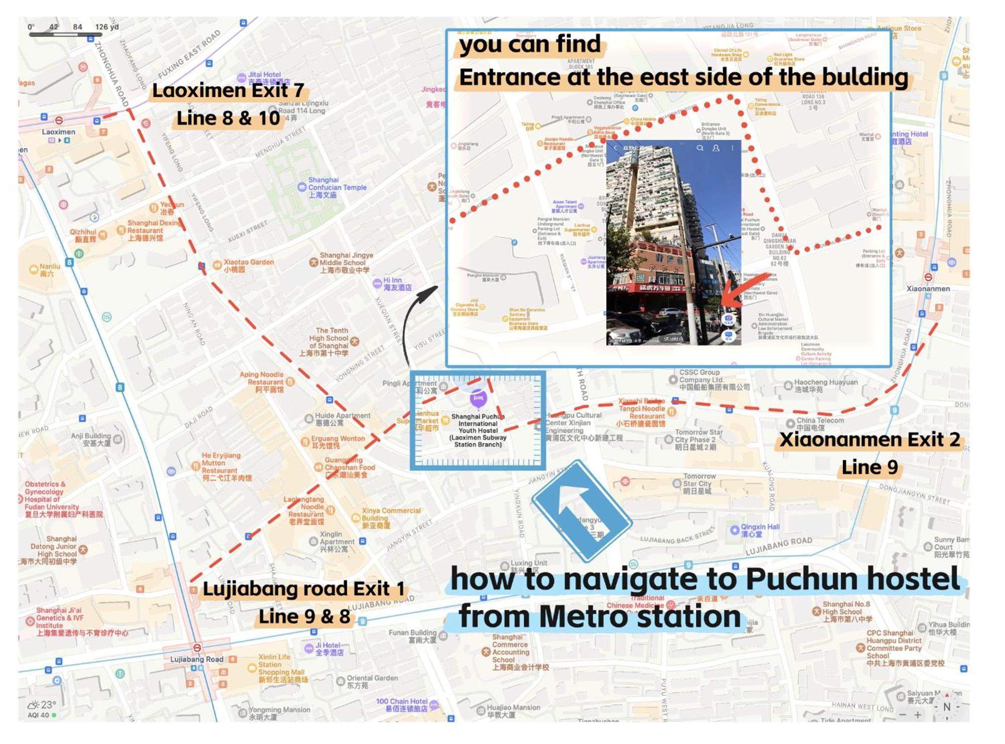 Pu Chun International Hostel -Yugarden & Old Town 上海 外观 照片